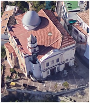 Vietri sul Mare (SA), fraz. di Raito, Cupola della Chiesa di Santa Maria delle Grazie