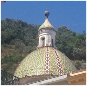 Cetara (SA), Cupola della Chiesa di San Pietro