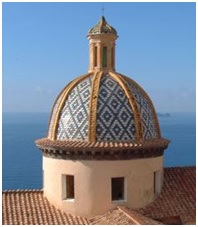 Praiano (SA), fraz. di Vettica Maggiore, Cupola della Chiesa di San Gennaro