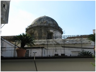 Marigliano (NA), Cupola della Chiesa della SS. Pietà e San Lazzaro