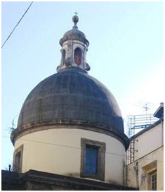 Napoli, Cupola della Cappella d’Avalos, Chiesa di Sant’Anna dei Lombardi